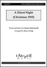 A Silent Night SATB choral sheet music cover